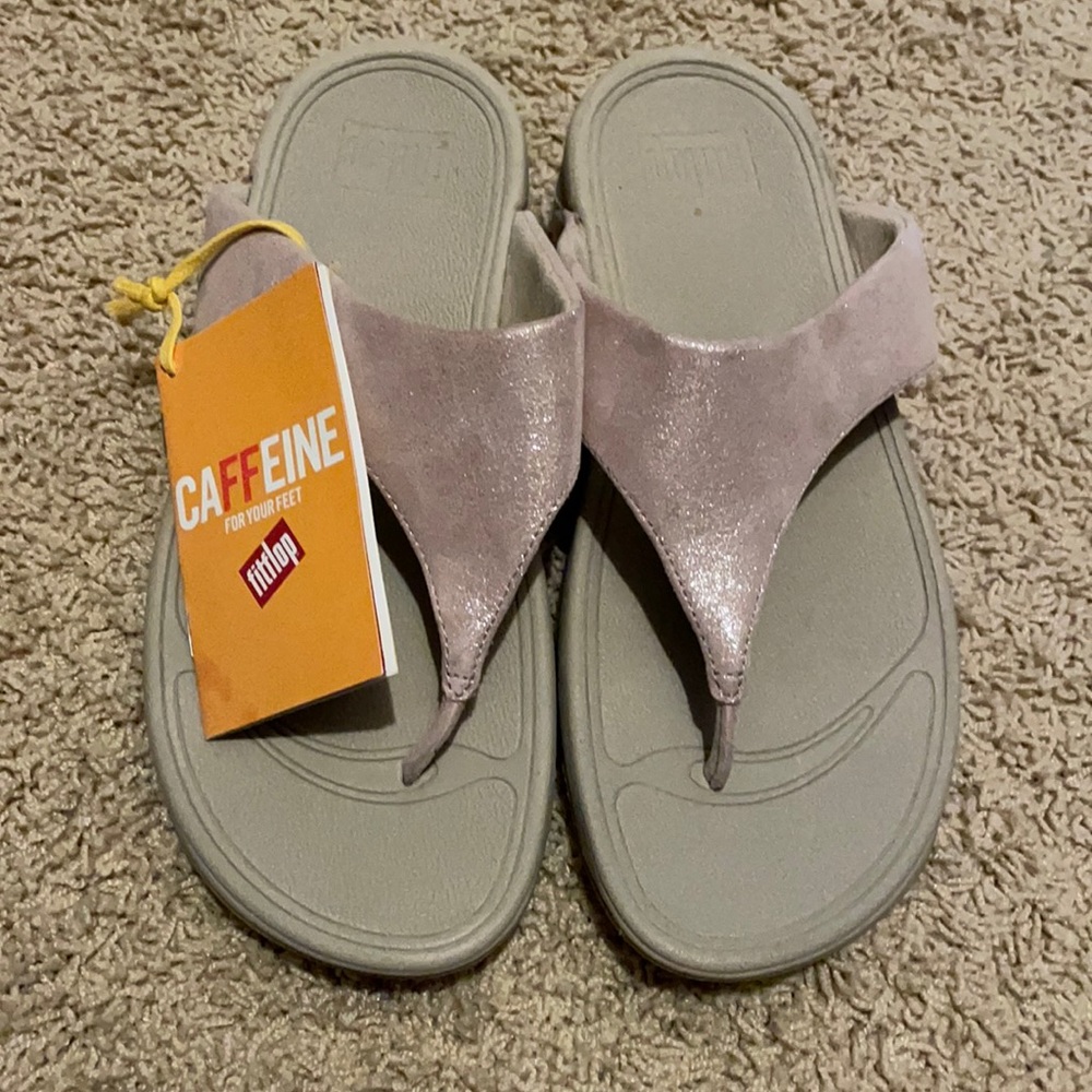 Pink fit flop